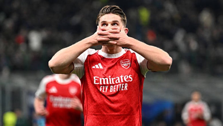 Europe conquered! Gabriel Jesus scores twice, Arsenal smash Inter Milan to maintain perfect Champions League record - Ảnh 3