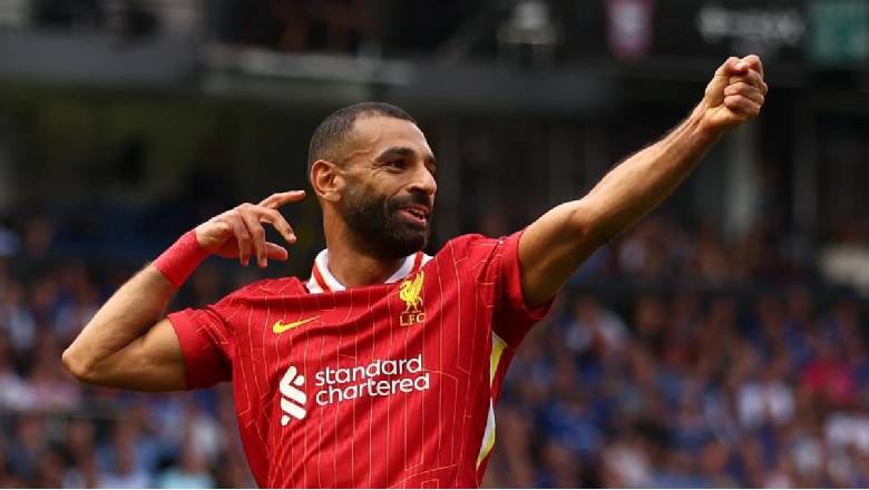 Premier League top assist 2024/25: Salah out in front as Bruno Fernandes misses the top five - Ảnh 1