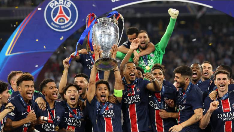 How many times has Paris Saint Germain won the Champions League? - Ảnh 1