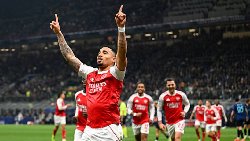 Europe conquered! Jesus scores twice, Arsenal smash Inter Milan to maintain perfect Champions League record